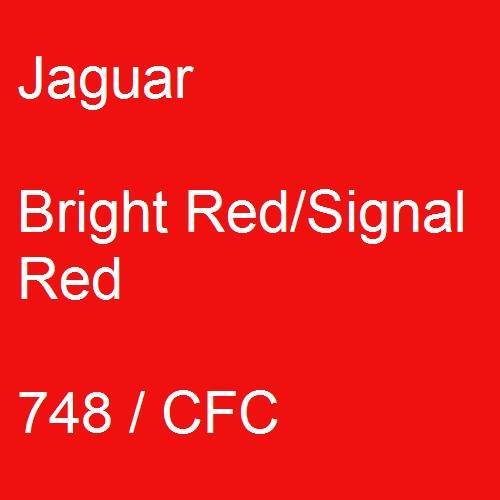 Jaguar, Bright Red/Signal Red, 748 / CFC.